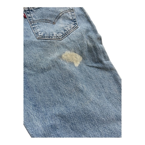 Levi’s 505 Regular Leg Straight Fit Jeans in Light Blue Size 36/30 - Picture 10 of 10